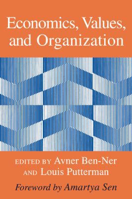 Economics, Values, and Organization 052177411X Book Cover