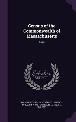 Census of the Commonwealth of Massachusetts: 1875 1342001141 Book Cover