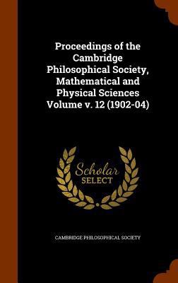 Proceedings of the Cambridge Philosophical Soci... 1345839251 Book Cover