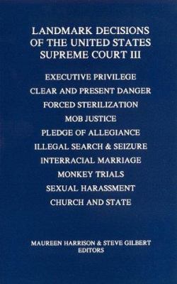 Landmark Decisions of the United States Supreme... 0962801437 Book Cover