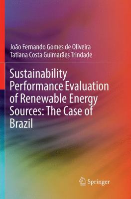Sustainability Performance Evaluation of Renewa... 3030084930 Book Cover
