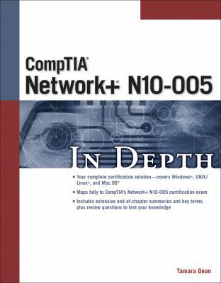 CompTIA Network+ N10-005 In Depth 1285076575 Book Cover
