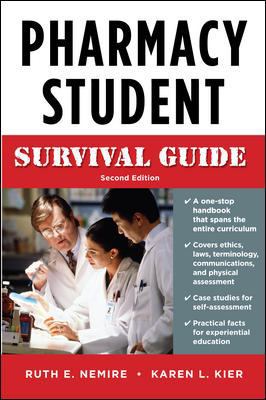 Pharmacy Student Survival Guide, Second Edition 0071603875 Book Cover