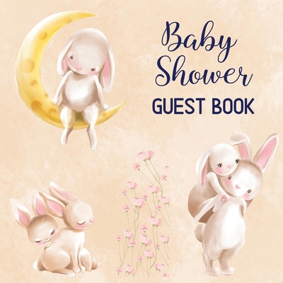 Baby Shower Guest Book: Includes Baby Shower Ga... 197017756X Book Cover