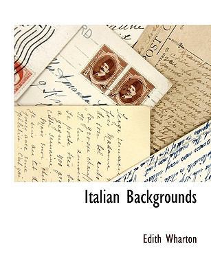 Italian Backgrounds [Large Print] 1115417630 Book Cover