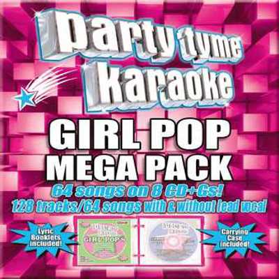 Music - CD Party Tyme Karaoke - Girl Pop Mega Pack (64+64-son Book
