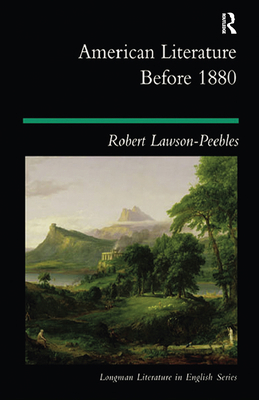 American Literature Before 1880 1138436631 Book Cover