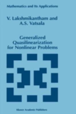 Generalized Quasilinearization for Nonlinear Pr... 0792350383 Book Cover