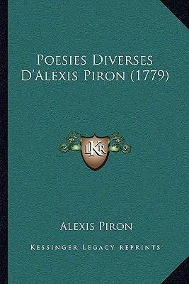 Poesies Diverses D'Alexis Piron (1779) [French] 1166304957 Book Cover