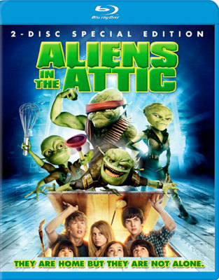 Aliens in the Attic            Book Cover