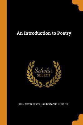 An Introduction to Poetry 0344210111 Book Cover