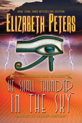 He Shall Thunder in the Sky (The Amelia Peabody... 0788761765 Book Cover