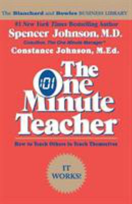 The One Minute Teacher 0688082491 Book Cover