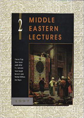 Middle Eastern Lectures: Number 2: 1997 9652240230 Book Cover