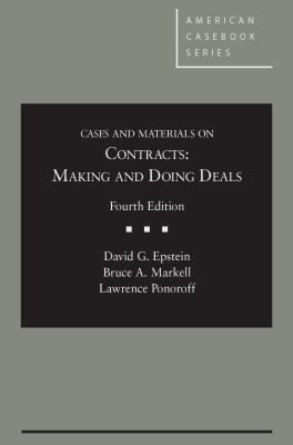 Cases and Materials on Contracts: Making and Do... 1634609549 Book Cover