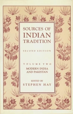 Sources of Indian Tradition: Modern India and P... 0231064144 Book Cover