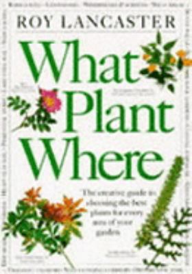 What Plant Where? 0751302104 Book Cover