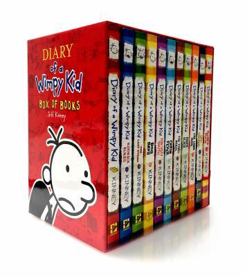 Diary of a Wimpy Kid Box of Books (Books 1-11) 1419729861 Book Cover