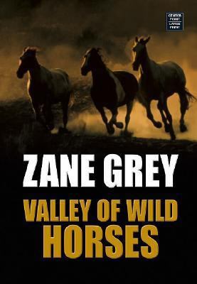 Valley of Wild Horses (Western Series) [Large Print] 1585478482 Book Cover