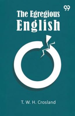 The Egregious English 937340752X Book Cover