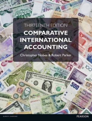 Comparative International Accounting 1292081902 Book Cover