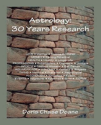 Astrology: 30 Years Research B0079LGVAQ Book Cover