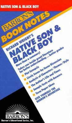 Richard Wright's Native Son & Black Boy (Barron... 0812035291 Book Cover