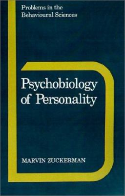 Psychobiology of Personality 0521350956 Book Cover