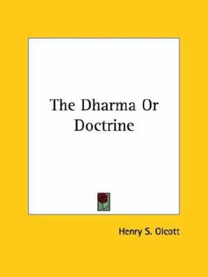 The Dharma Or Doctrine 1425344194 Book Cover