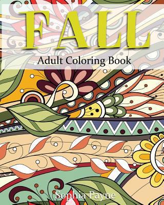 Fall Adult Coloring Book 1539584933 Book Cover