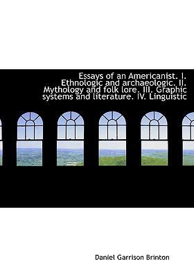 Essays of an Americanist. I. Ethnologic and Arc... 1113708964 Book Cover