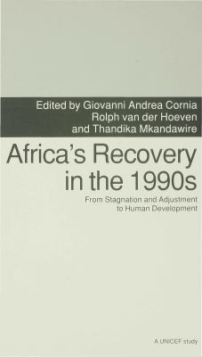 Africa's Recovery in the 1990s: From Stagnation... 0333573161 Book Cover