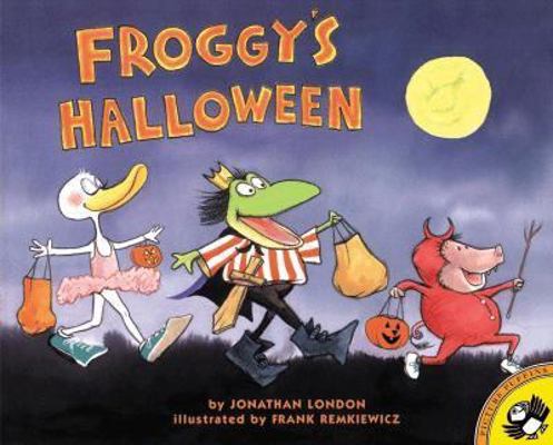 Froggy's Halloween 0140568328 Book Cover