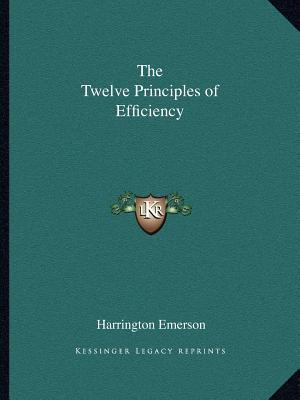 The Twelve Principles of Efficiency 1162606258 Book Cover