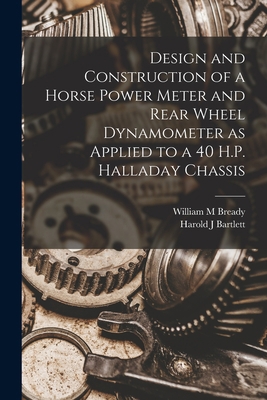 Design and Construction of a Horse Power Meter ... 1015984118 Book Cover