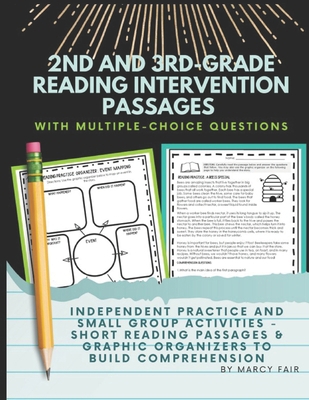 2nd grade and 3rd reading intervention passages... B0DPVBV159 Book Cover