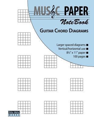 MUSIC PAPER NoteBook - Guitar Chord Diagrams 0983049815 Book Cover