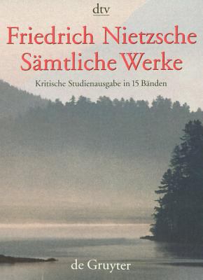 Saemtliche Werke: Kritische Studienausgabe (15 ... 3110165996 Book Cover