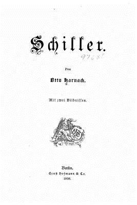 Schiller [German] 1523646373 Book Cover