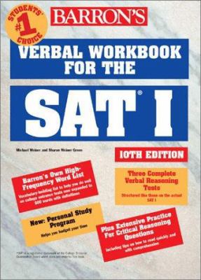 SAT I Verbal Workbook 0764113828 Book Cover