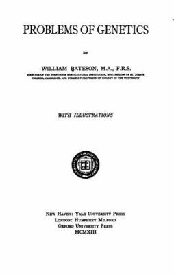 Problems of Genetics 0300024363 Book Cover