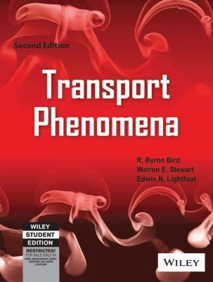 Transport Phenomena, 2Nd Edition 8126508086 Book Cover