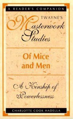 Of Mice and Men: A Kinship of Powerlessness 0805785892 Book Cover