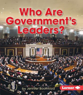 Who Are Government's Leaders? 146778625X Book Cover