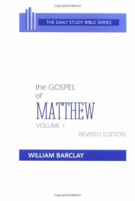 The Gospel of Matthew 066424100X Book Cover