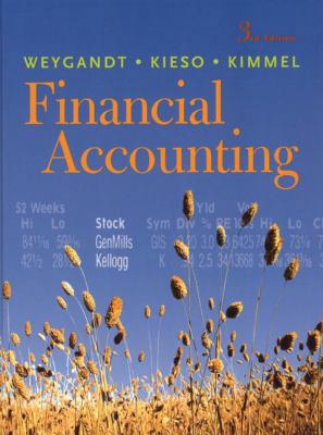 Financial Accounting, Working Papers B0073LEL4U Book Cover