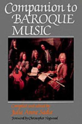 Companion to Baroque Music 0198167040 Book Cover