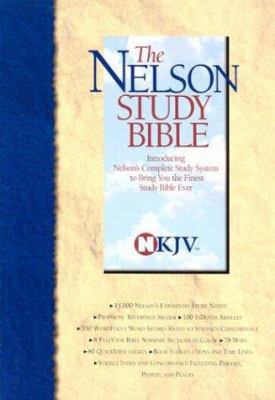 Nelson Study Bible-NKJV 0785209549 Book Cover