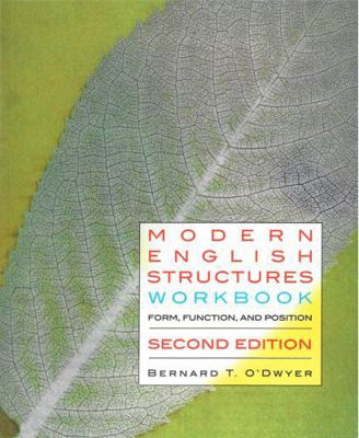 Modern English Structures Workbook - Second Edi... 1551117649 Book Cover