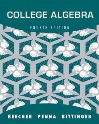 College Algebra 0321639391 Book Cover